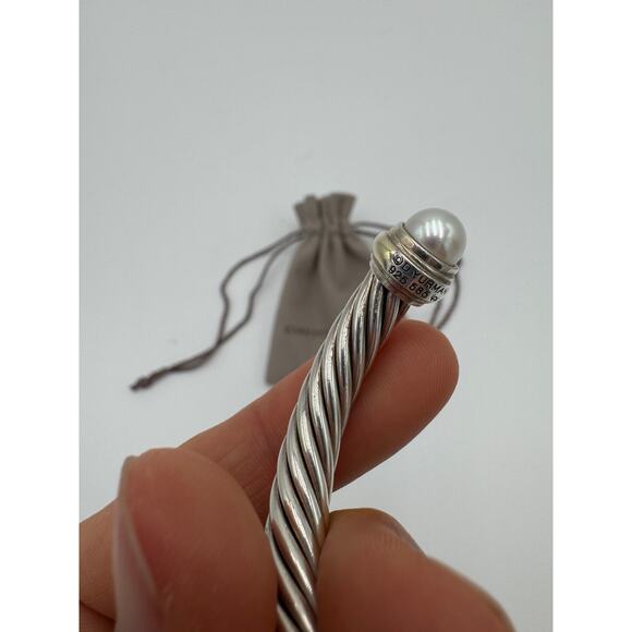 David Yurman 7mm Classic Cable Bracelet in Sterling Silver - Picture 5 of 14